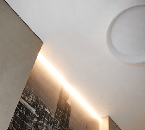 Парящие натяжные потолки